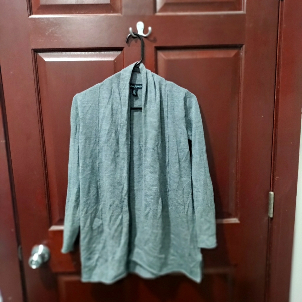 Cynthia Rowley 100% extra fine merino wool great Cardigan size S